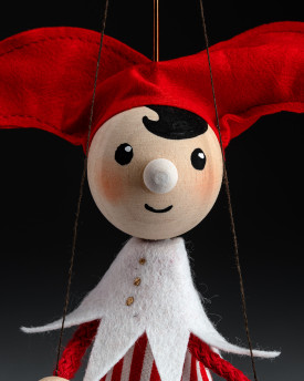Little Jester - Handmade Marionette Puppet