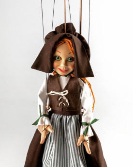 Stand for a small marionette 30 cm tall
