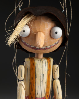 Pinocchio - original tschechische Holzmarionette