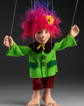 Troll - marionnette colorée