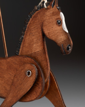 Fohlen - Dekorative Marionette aus Holz