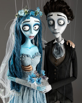 Corpse Bride - Custom-Made Marionettes 24 inches tall, movable parts