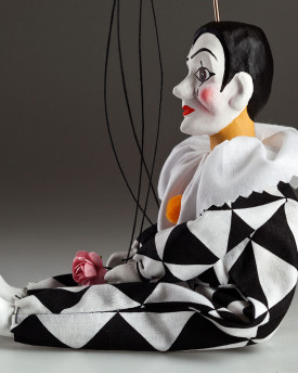 Schöne Pierrot Marionette