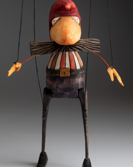 Nano - Marionetta in legno intagliato a mano