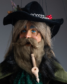 Lord of the Giant Mountain - Magic old guy marionette - medium size
