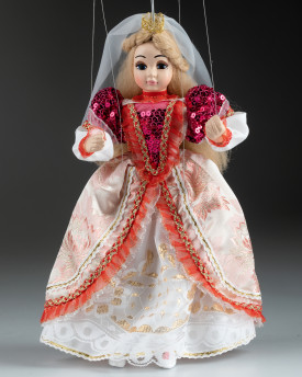 Schöne Prinzessin - Handgemachte Marionette