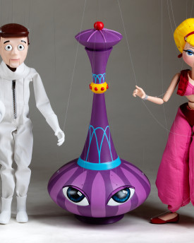Zázračná Jeannie – 60cm loutky, replika na zakázku
