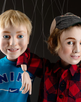 Portrait custom-made marionette - based on pictures, 24inch tall