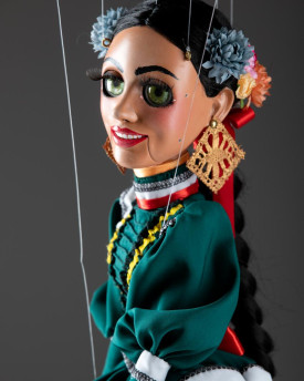 Mexikanische Tänzerin – Maßgefertigte Marionette