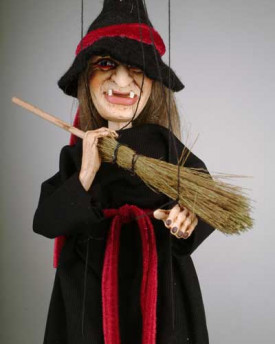 American Witch Marionette