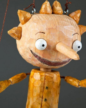 Pepe Czech Marionette Hand Carved
