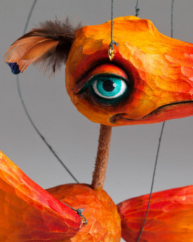Bird Woody Marionette