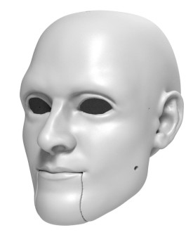3D Modèle de tête d'un héros pour l'impression 3D