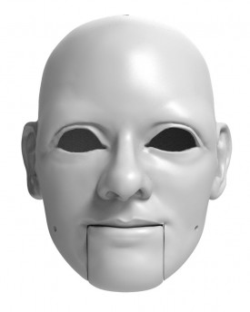 3D Modèle de tête d'honnête homme por l'impression 3D