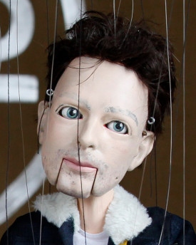 3D Model hlavy přízemního muže pro 3D tisk