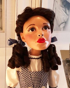 3D Model hlavy Dorothy (Judy Garland) pro 3D tisk 115 mm