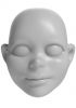 foto: Young boy head model for 3D printing