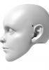 foto: 3D Model hlavy 13letého chlapce pro 3D tisk 115 mm