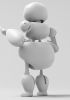 foto: Dancing Panda Puppet - model for 3D printing
