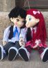 foto: Coppia di Marionette in stile Manga