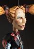 foto: Marienkäfer handgeschnitzte Marionette aus Holz, Zoo Sapiens
