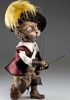 foto: Puss in boots wooden hand-carved marionette