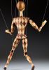foto: Marionnette arlequin en bois