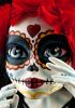 foto: Santa Muerte rouge, marionnette design