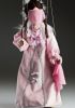 foto: Belle Cendrillon - une marionnette dans une robe rose avec un voile