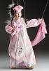 foto: Beautiful Cinderella - a string puppet in a pink dress with a veil