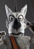 foto: Dude Wolf - Superbe marionnette en bois appartenant à la collection Zoo Sapiens