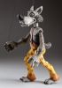 foto: Dude Wolf – awesome wooden marionette puppet belonging to Zoo Sapiens collection