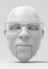 foto: Muži s brýlemi - 3D model pro 3D tisk