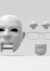 foto: Hommes avec des lunettes de vue - modèle 3D pour impression 3D