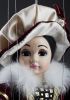 foto: Countess Marie marionette puppet - a beautiful brunette with a beautiful hat