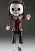 foto: Superstar Skelett als Teufelsdame - eine Holzmarionette mit originellem Aussehen