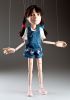foto: Portrait marionette of cute little girl - 60 cm (24 inch)