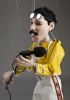 foto: Marionnette professionnelle Freddie Mercury - 80 cm de haut, yeux et bouche mobiles