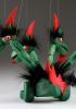 foto: Marionnette d'un dragon à trois mâcheurs