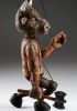 foto: Taureau Guerrier - marionnette stylisée sculptée à la main