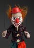 foto: Veselý klaun, skvěle pohyblivá 45cm loutka