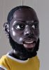 foto: Lebron James, 3D Model of a man's head (for 40 inches marionette, movable eyes and mouth)