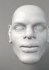 foto: Lebron James, 3D Model of a men's head (for 40 inches marionette, movable eyes and mouth)