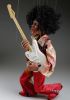 foto: Jimi Hendrix - Portrait-Marionette 24 Zoll (60 cm) groß