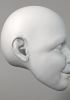 foto: Petite fille, modèle 3D d'une tête de marionnette, pour marionnette 60 cm, fichier stl