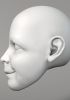 foto: Holčička, 3D model hlavy pro 60cm loutku, stl pro 3D tisk