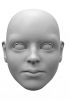 foto: Beautiful miss, 3D Model of a miss's head, for 24 inches marionette, stl file