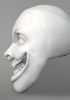 foto: The Fiend – Bray Wyatt, modèle 3D d'une tête de lutteur, pour marionnette 60cm, fichier stl