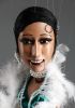 foto: Joséphine Baker - Portrait marionnette 24 pouces (60 cm) de hauteur