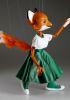 foto: Dancing Fox - 18 inches tall professional marionette